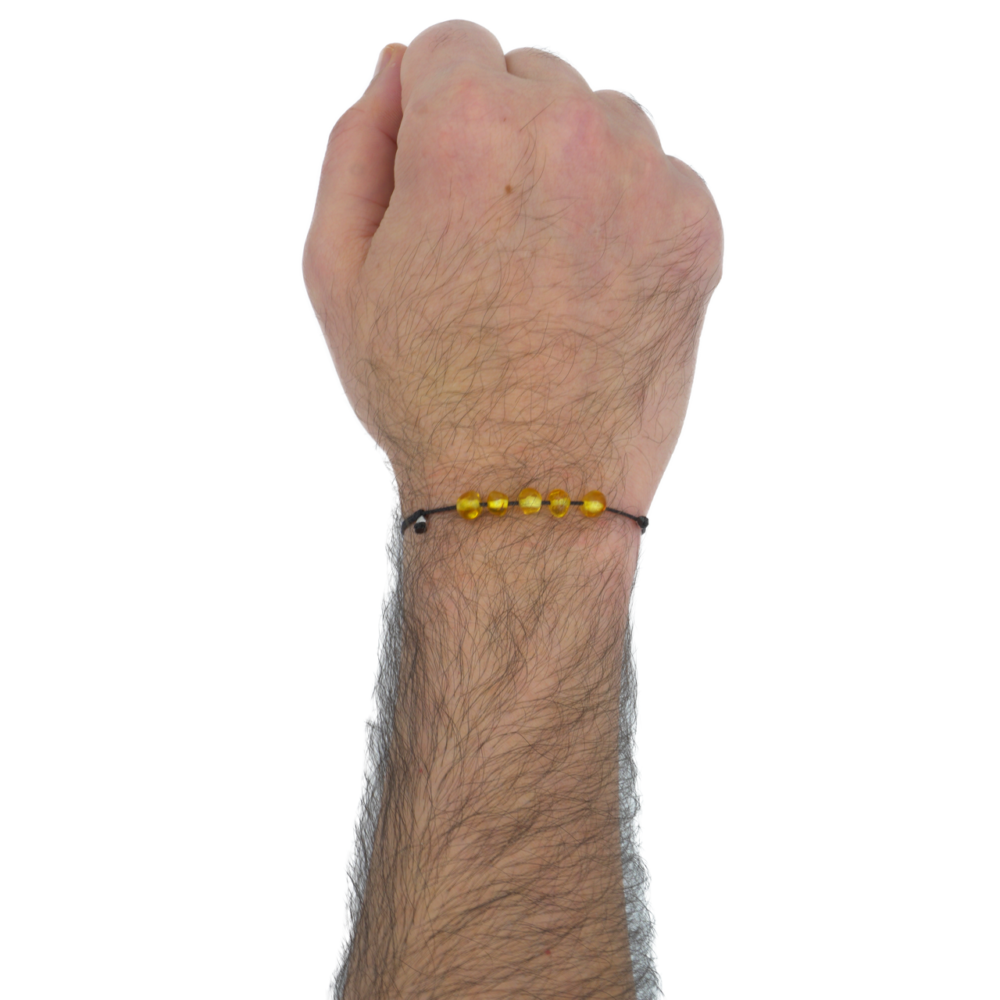 Multi Bead Yellow Amber|قطع من الكهرب الاصفر - Image 2