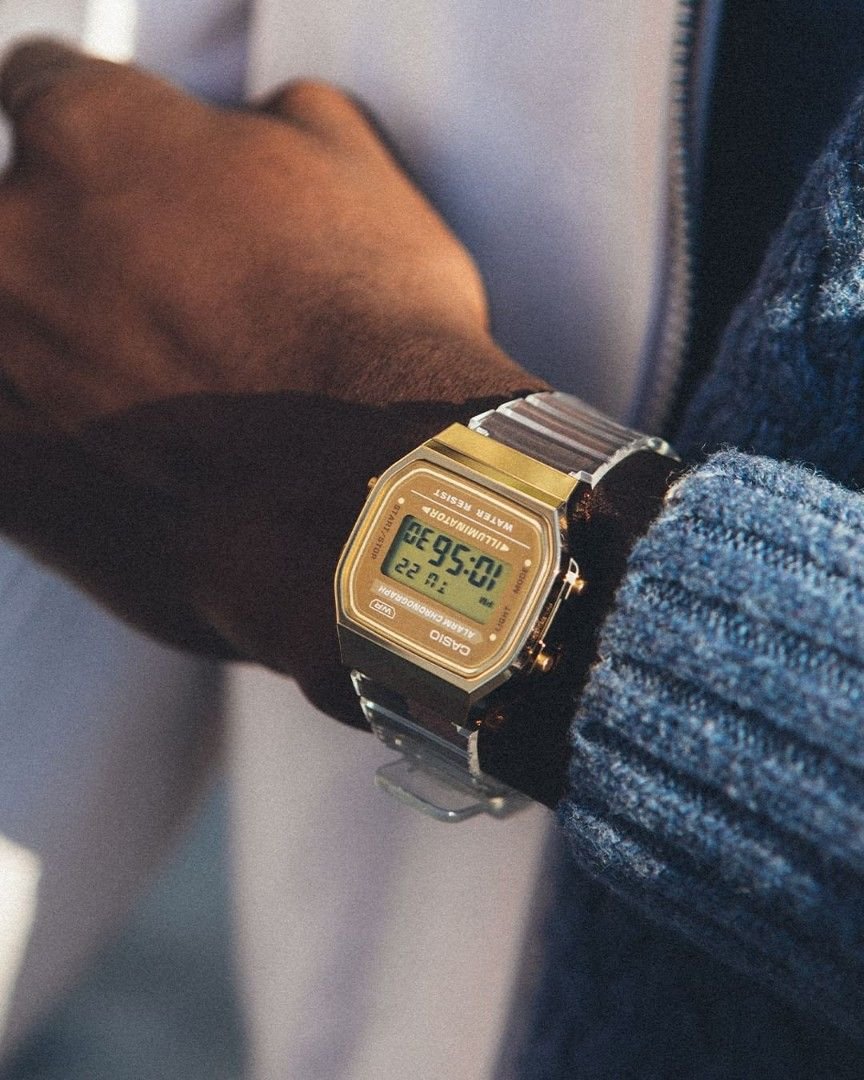 Casio Retro Gold Transparent ByKhaled