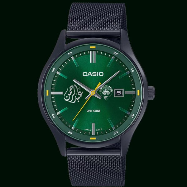 Casio Mash Black Green Dial