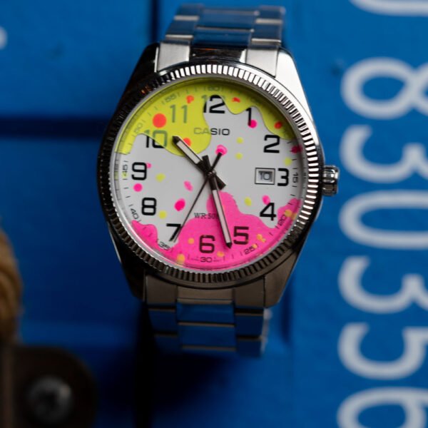 Casio Custom Ice Cream White Dial