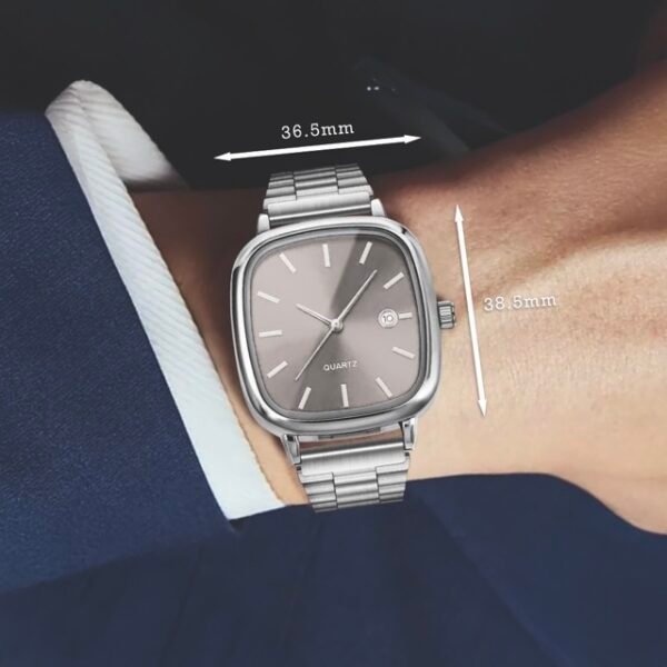 Alternative view of No Brand Silver man Watch