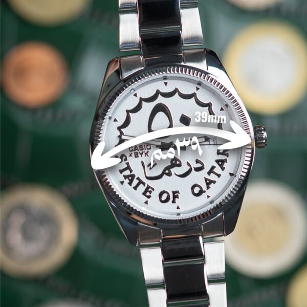 Alternative view of 50 Dirhams Qatar Custom Casio x Byk  | كاسيو ٥٠ درهم قطري