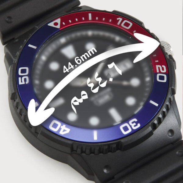 Alternative view of Dive Casio Pepsi Rasin