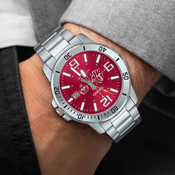 Alternative view of Dive Casio Burgundy