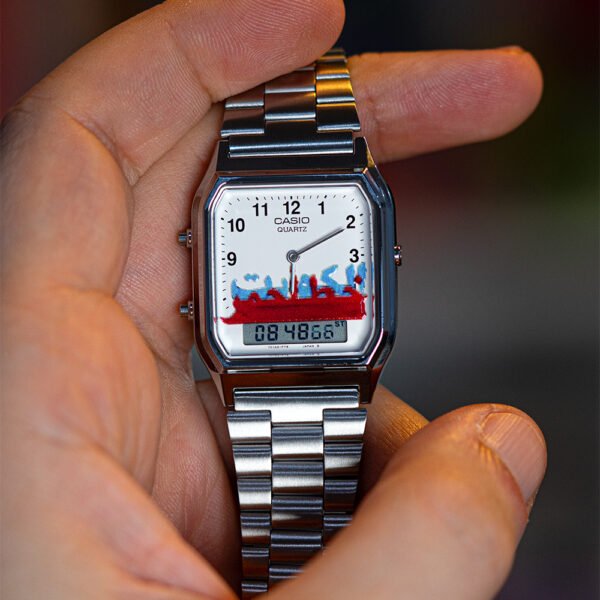 1 ساعة كاسيو الكويت خط أحمر