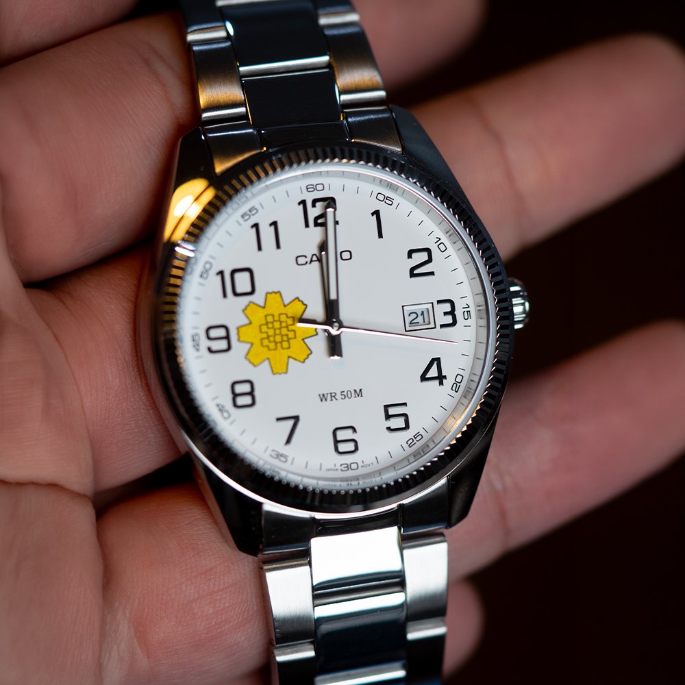 1 ساعة كاسيو زهرة العرفج - Image 8