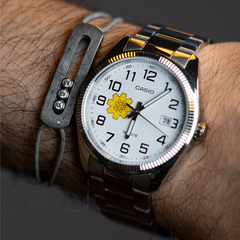 1 ساعة كاسيو زهرة العرفج - Image 7