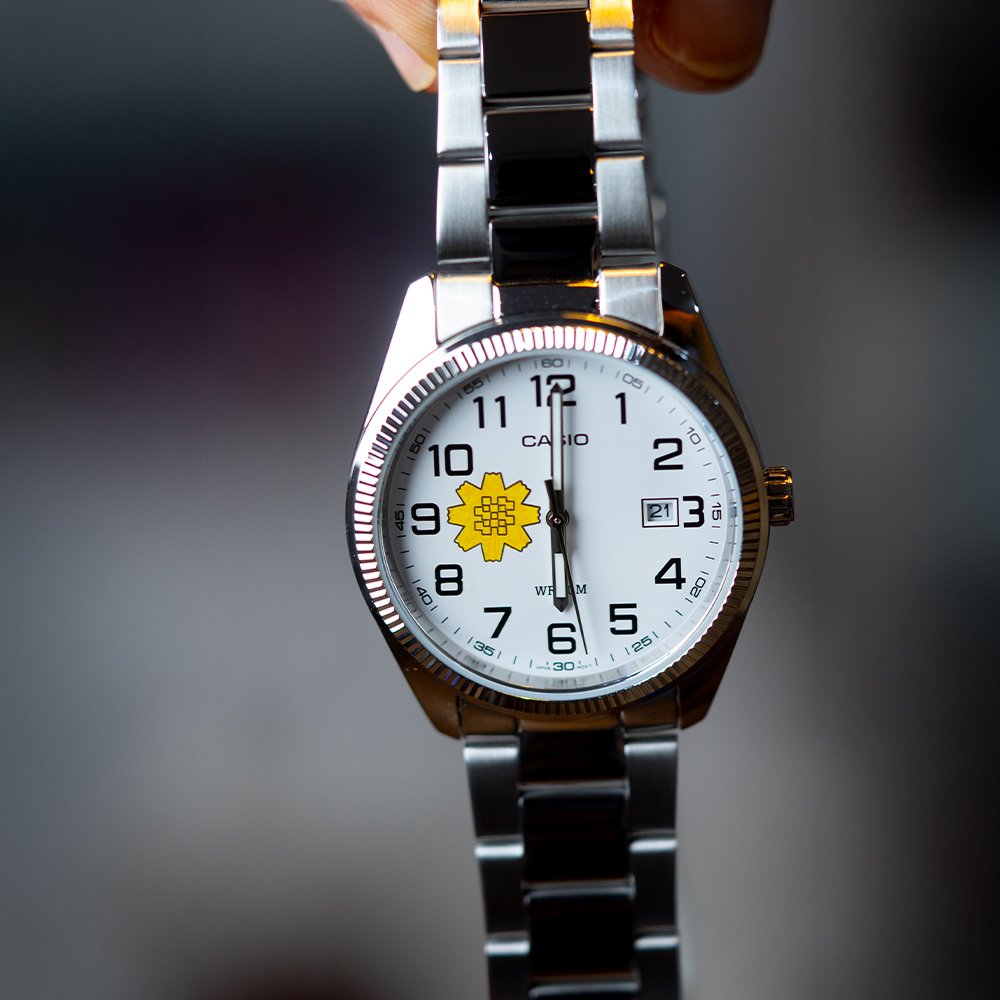 1 ساعة كاسيو زهرة العرفج - Image 6