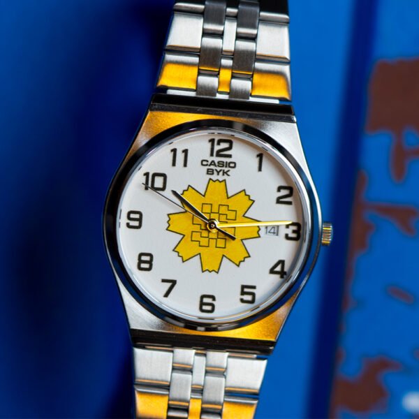 1 ساعة كاسيو زهرة العرفج مقاس ٣٥مم