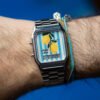 1 Summer Square Art Casio Watch - Image 8