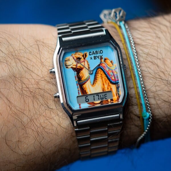 1 Summer Square Art Casio Watch